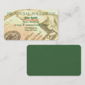 Financiële oplossingen Geld Visitekaartje (Voorkant / Achterkant)