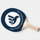 Financiële Planner Dank u! Promotie Tafeltennisbatje (Zijkant)