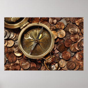 Financiële richting poster