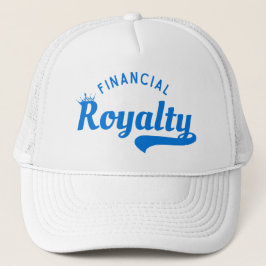 Financiële Royalty™ Crown Mindset Empire Builder Trucker Pet
