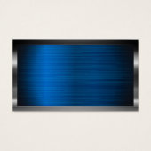 Financiering van onroerend goed | Metaal Visitekaartje (Achterkant)