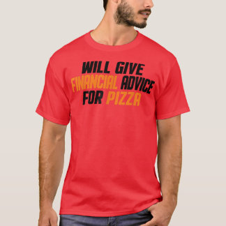 Financieringsadviseur funny, geef financieel advie t-shirt