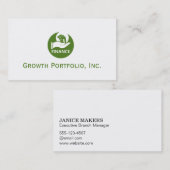 Financieringsgeld Logo | Investering Visitekaartje (Voorkant / Achterkant)