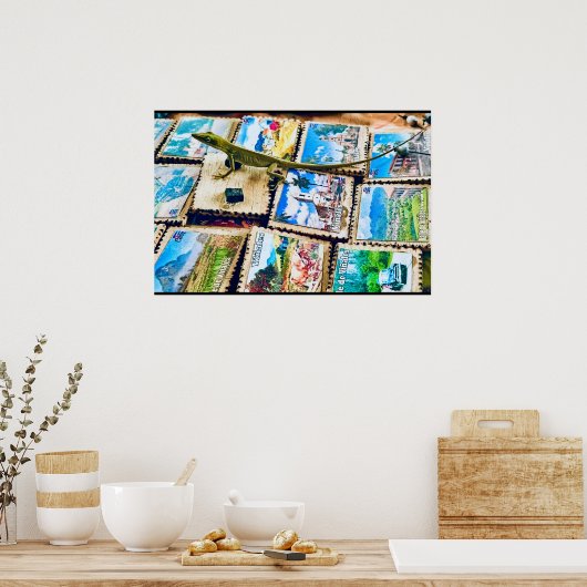 Finca Macondo Cafe Gecko Poster (Keuken)