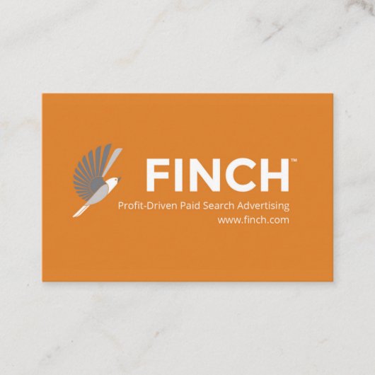 Finch carte de visite européen (Devant)