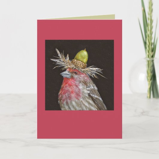 finch maison avec carte de cor (Devant)