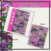 Finches pourpres, Lilacs - NH State Bird and Flowe