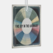 Find Joy In The Ordinary Glas Ornament (Voorkant Rechts)