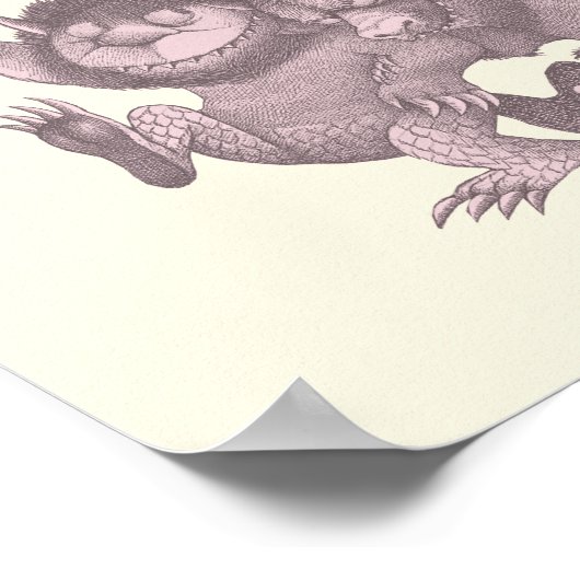 Find Me Where the Wild Things Are Poster (Hoek)