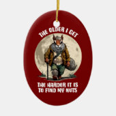 Find My Nuts - grappige eekhoorn Ornament (Voorkant)