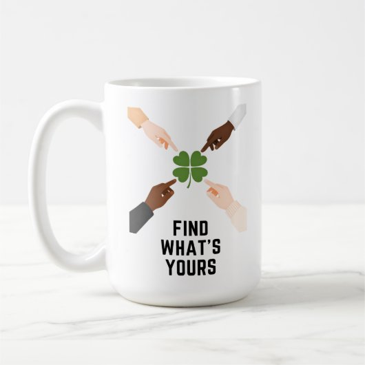 Find Whats Yours Minimal Mug (Gauche)