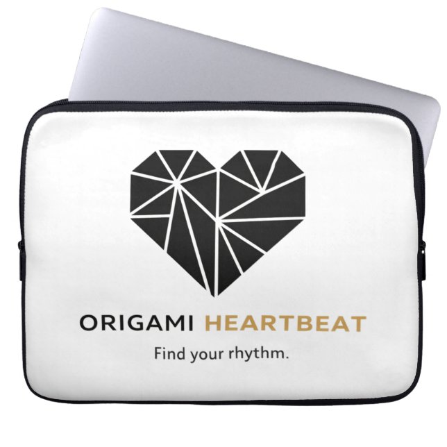 Find Your Rhythm Design Laptop Sleeve (Voorkant)