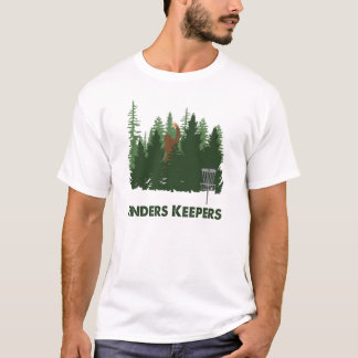 Finders keepers Disk Golf T-shirt