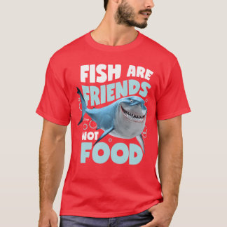 Finding Nemo Vissen zijn vrienden, geen voedsel vr T-shirt