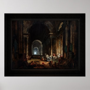 Finding the Laocoon door Hubert Robert Poster