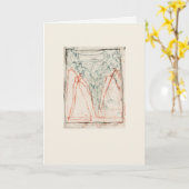 Finding the space between thoughts kaart (Gele Bloem)