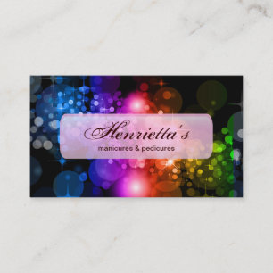 Fine Abstract Cool Cute Girly Retro Mode Visitekaartje