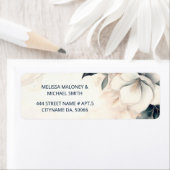 Fine Art Blue Ivory Flower | Wedding Etiket (Insitu)