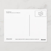 Fine Art Briefkaart - "Red Roses", waterverf (Achterkant)