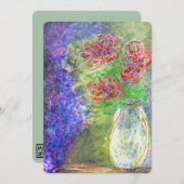 Fine Art Bright FloRAL dopamine decor Eigentijds (Voorkant / Achterkant)