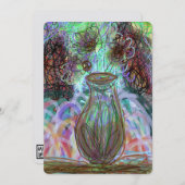 Fine Art Bright FloRAL dopamine decor Eigentijds (Voorkant / Achterkant)