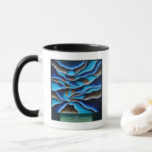 Fine Art Cup / Mok 'Island Vibes'