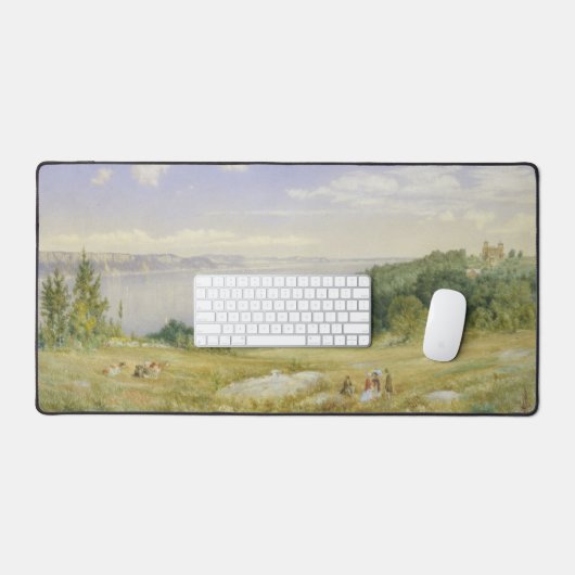 Fine Art De Palisades Amerikaans Zomerlandschap Bureaumat (Keyboard & Muis)