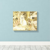 Fine Art - De Sprookjesjuwelen Canvas Afdruk (Insitu (Houten vloer))