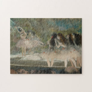 Fine Art   Degas Ballerinas Jigzaag Puzzle Legpuzzel