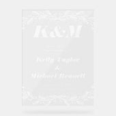  Fine Art Inspired Wedding Signage (Recto)