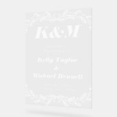  Fine Art Inspired Wedding Signage (Angle)