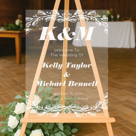  Fine Art Inspired Wedding Signage