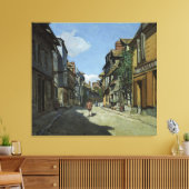 Fine Art Monet Rue de la Bavole Honfleur Canvas Afdruk (Insitu (Woonkamer))