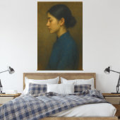 Fine Art Portrait – Museum Grade Collection Canvas Afdruk (Insitu (Slaapkamer))