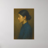 Fine Art Portrait – Museum Grade Collection Canvas Afdruk (Voorkant)