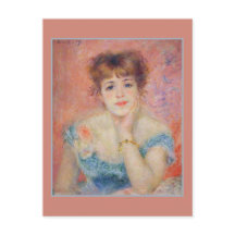 Fine Art Portret Actress Jeanne Samary Renoir