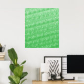 "Fine Art Prints, Canvas en Posters" Poster (Thuiskantoor)