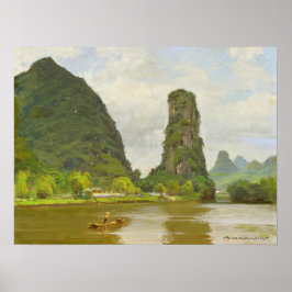 Fine Art Shutong Mountain in het Poster van Yanshu