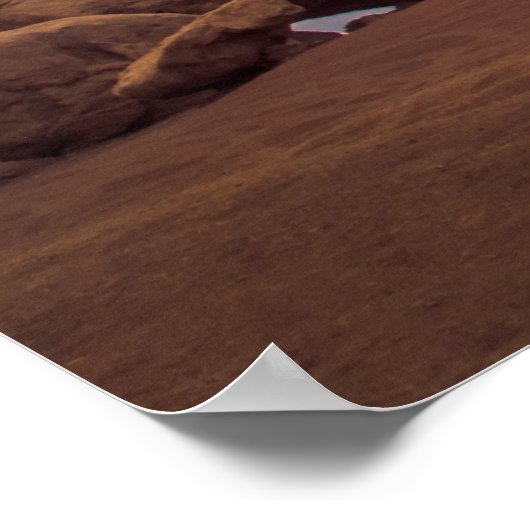 Fine Art Southwest Desert Lightning Landschap Poster (Hoek)