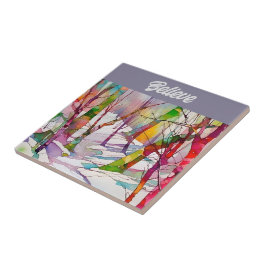 Fine Art tegel "Geloof" Tegeltje