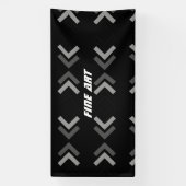 Fine Art Tekst Party Decor Pijlen Afbeelding Banne Spandoek (Verticaal)
