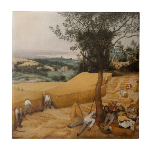 Fine Art The Harvesters 1565 Pieter Bruegel Tegeltje