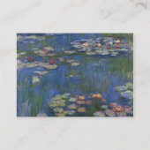 Fine Art Water Lilies Trouwbehuizing kaarten (Achterkant)