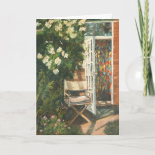 Fine Art Wenskaart - Zitplaats in de zon Kaart