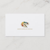 Fine Artist | Beroepsbeoefenaars Visitekaartje (Achterkant)