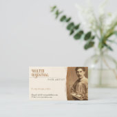 Fine Artist |  beroepsbeoefenaars Visitekaartje (Staand voorkant)