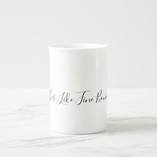 Fine Bone China Mok (Voorkant)