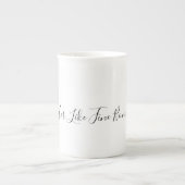 Fine Bone China Mok (Voorkant)