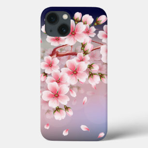 Fine Cherry blossom petals herfst iPhone 13 Hoesje