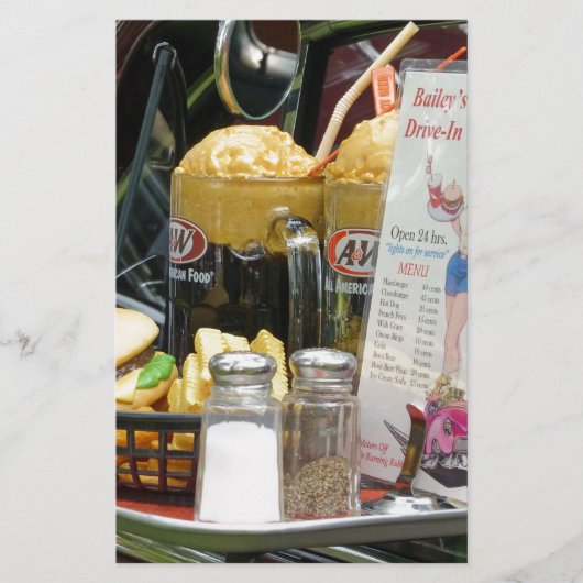 Fine Dining Briefpapier (Voorkant)